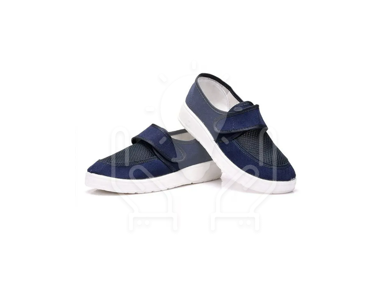 Industrial Reusable Unisex Cleanroom Anti-static Breathable Upper Mesh Shoes